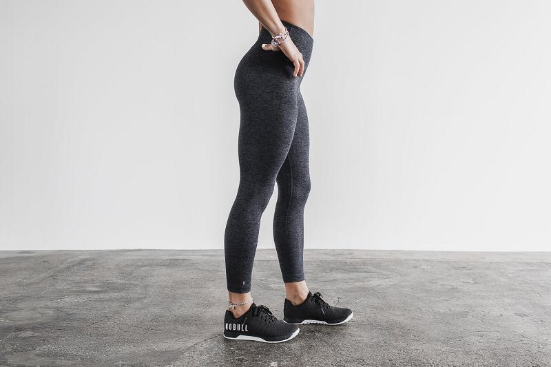Women's Nobull High-Rise 7/8 Tight (MATTE) Jogger Black | SG G3124S